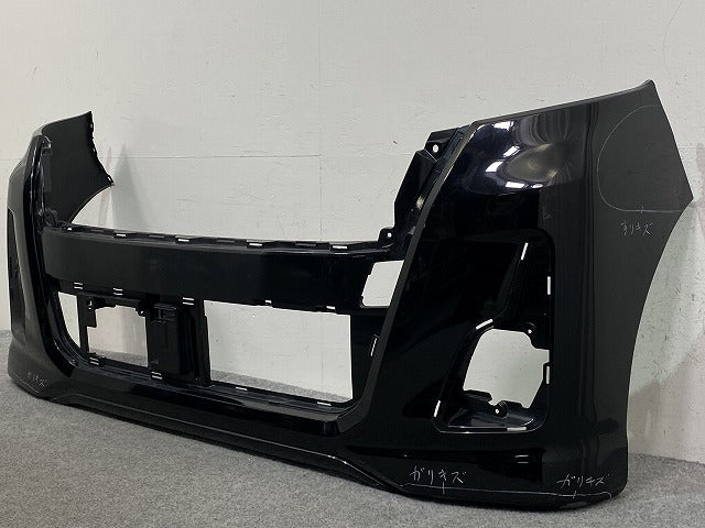 デイズ ルークス ハイウェイスター/B21A 純正 後期 フロント バンパー 6400H424ZZ ブラックパール CAN 日産(145663)