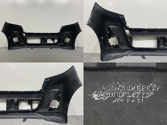 デイズ ルークス ハイウェイスター/B21A 純正 後期 フロント バンパー 6400H424ZZ ブラックパール CAN 日産(145663)