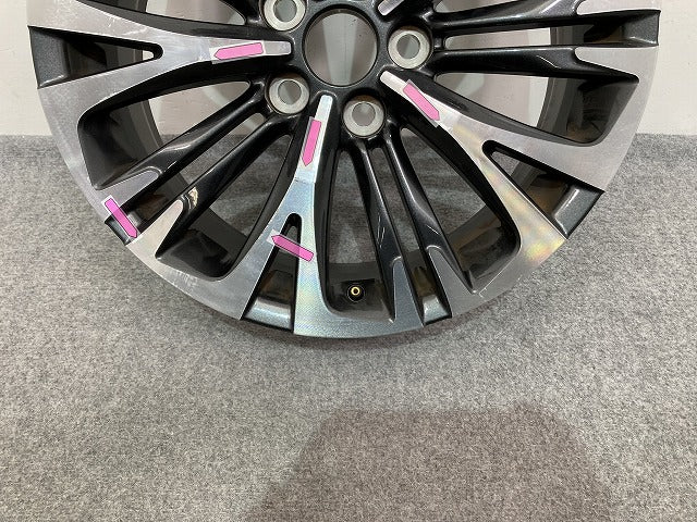 ヤリスクロス MXPB10/MXPB15ド/MXPJ10/MXPJ15 純正 ホイール 1本のみ 18x7J/ET50/5穴 5H/PCD114.3/ハブ径60mm 42611-52B90(145664)