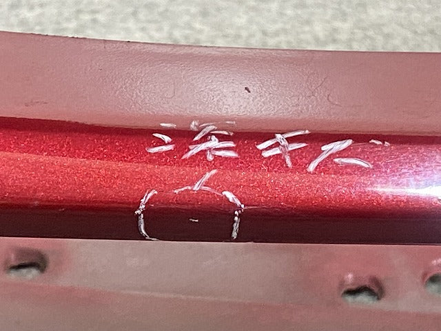 ノート/NOTE e-POWER E12/HE12/NE12/SNE12 純正 後期 フロント バンパー 62022 5WJ0H ガーネットレッド NBF 日産(145665)