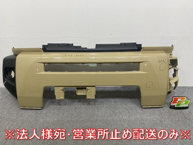 タフト LA900S/LA910S 純正 フロント バンパー 右 コーナーポール付き 52119-B2E90 サンドベージュメタリック T34 ダイハツ(145670)