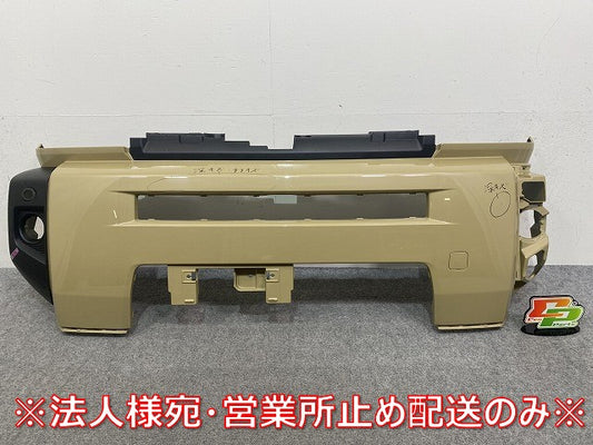 タフト LA900S/LA910S 純正 フロント バンパー 右 コーナーポール付き 52119-B2E90 サンドベージュメタリック T34 ダイハツ(145670)