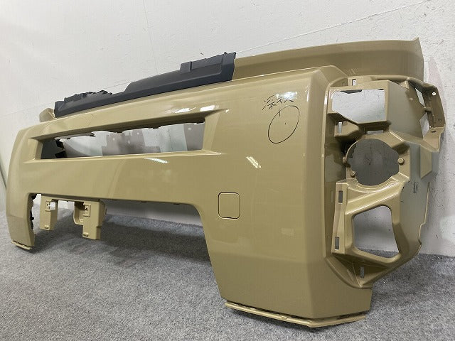タフト LA900S/LA910S 純正 フロント バンパー 右 コーナーポール付き 52119-B2E90 サンドベージュメタリック T34 ダイハツ(145670)