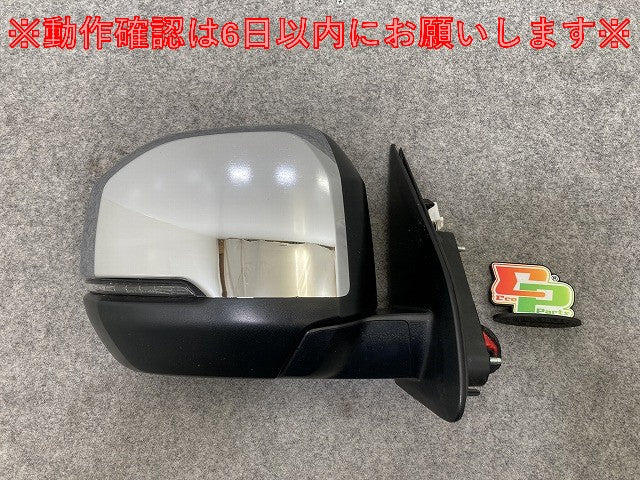 キャラバン NV350 標準/ライダー/GX E26 純正 後期 右 ドアミラー 13線 ウインカーカメラ付 Murakami H3/H991A 96301-5YJ2C メッキ(145675)
