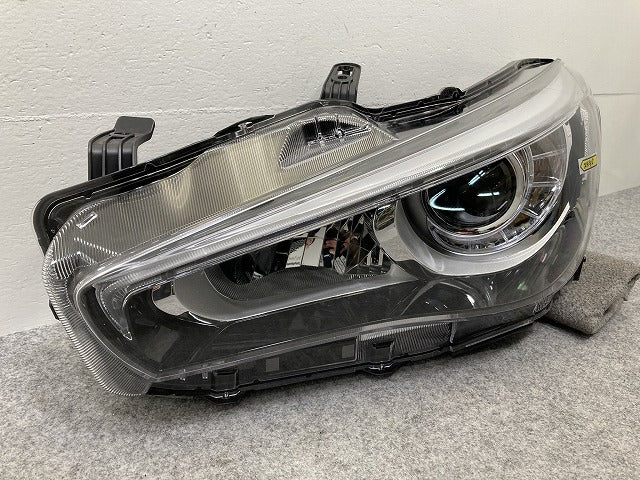 スカイライン/SKYLINE V37/YV37/HV37/HNV37/ZV37/400R 純正 中期/後期 左 ヘッドライト/ランプ LED レベライザー 刻印Y 100-23743(145680)