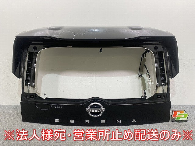 セレナ/ハイウェイスター X/XV/C28/NC28/FC28/FNC28/GC28/GFC28 純正 リアゲート/バックドア/リアハッチ 内張り付 90010 7DA0A (145688)