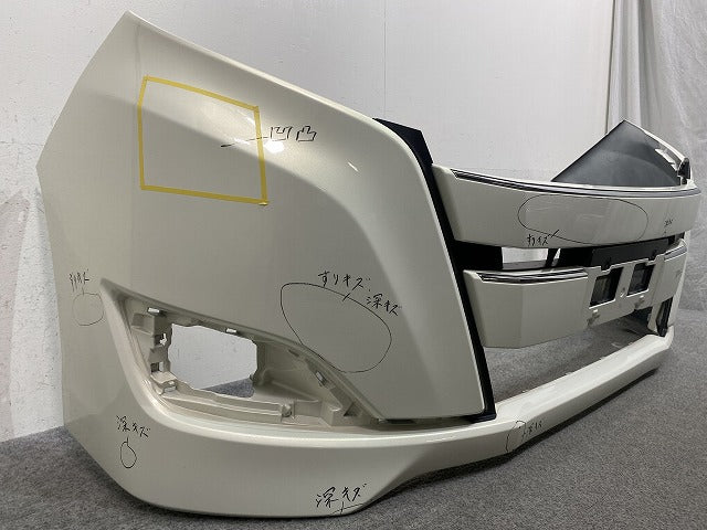 ノア NOAH 80系/ZRR80G/ZRR85G/ZRR80W/ZRR85W ハイブリッド/ZWR80W/ZWR80G 純正 後期 フロント バンパー 52119-28L30(145693)