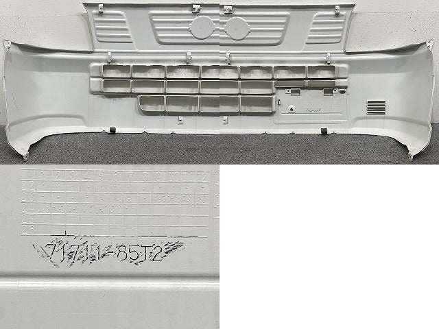 クリッパー トラック NT100 DR16T 純正 フロント バンパー 71711-85T2 62050-4A01L スペリアホワイト 26U 日産(145698)