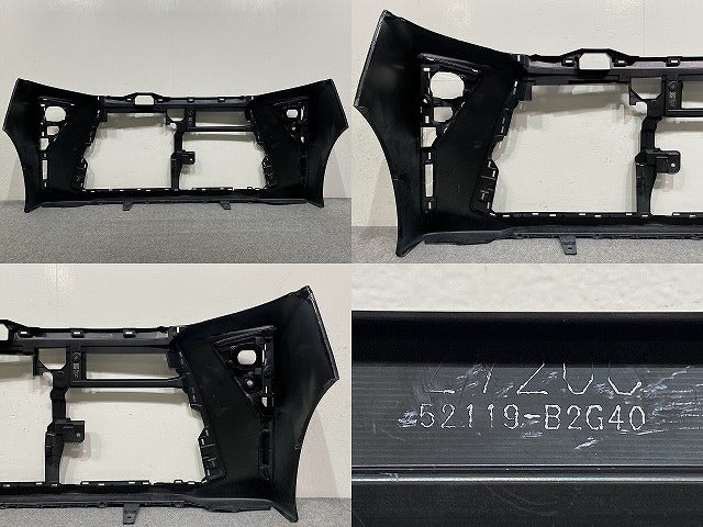 タント カスタム LA650S/LA660S 純正 後期 フロント バンパー 52119-B2G40 ブラックマイカメタリック X07 ダイハツ(145699)