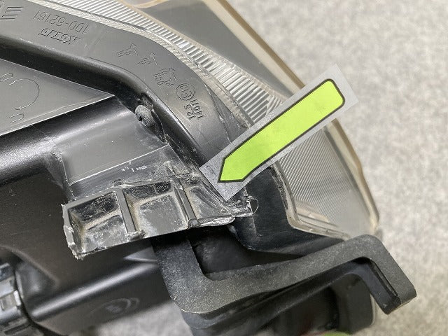 ジャンク!N-WGN/NWGN/Nワゴン カスタム JH1/JH2 純正 左 ヘッドライト/ランプ レベライザーキセノン HID KOITO 100-62161 ホンダ(145714)