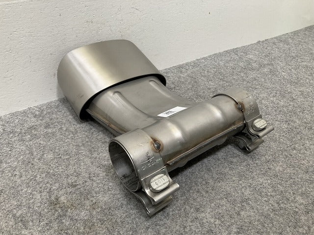 新品!981 ケイマン/981 ボクスター 981 純正  マフラーカッター/テールパイプ 981 111 261 00 98111126100 ポルシェ(145722)