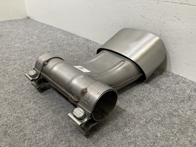 新品!981 ケイマン/981 ボクスター 981 純正  マフラーカッター/テールパイプ 981 111 261 00 98111126100 ポルシェ(145722)