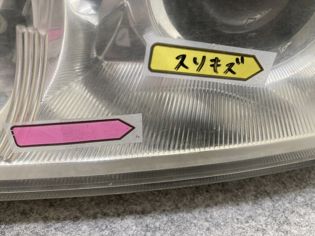 ワゴンR スティングレー/MH22S 純正 左 ヘッドライト/ランプ キセノン HID レベライザー バラスト AFS無 KOITO 100-59164 スズキ(145734)