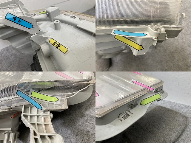 ジャンク!N-BOX/NBOX Nボックス JF1/JF2 純正 後期 左 ヘッドライト/ランプ ハロゲン レベライザー STANLEY P9911 ホンダ(145736)