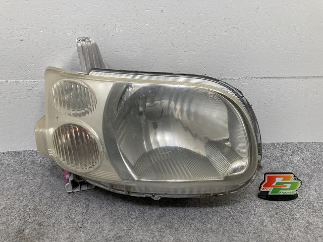 ジャンク!タント L375S/L385S 純正 右 ヘッドライト/ランプ ハロゲン レベライザー KOITO 100-51945 ダイハツ(145738)