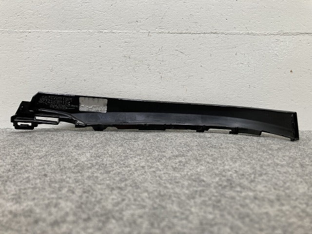 タント カスタム LA650S/LA660S 純正 後期 右 フロント バンパー エクステンション バンパーモール 52721-B2121 ブラックマイカ(145748)