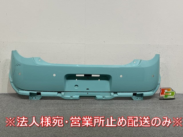 アルト ラパン HE33S 純正 リア バンパー 71811-80P0/-80P1 フレンチミントパールメタリック ZWB スズキ(145751)