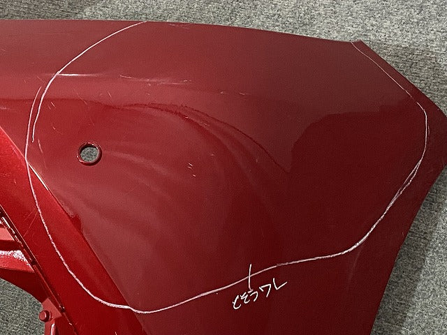 カムリ G/X ハイブリッド 70系/AXVH70/AXVH75 純正 前期 フロント バンパー 52119-33A50LE レッド メタリック トヨタ(145753)