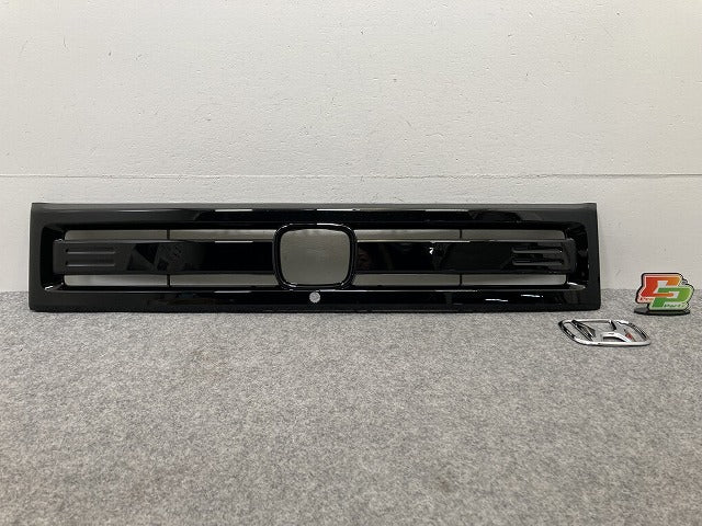 新車取り外し!N-BOX/NBOX Nボックス JOY JF5/JF6 純正 フロント グリル カメラ穴付 エンブレム付き 71201-39L-003 ブラックパール(145761)