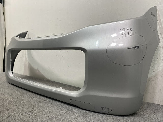 スペーシア MK42S/MM42S 純正 後期 フロント バンパー 71711-65R0 シルキーシルバーメタリック Z2S スズキ(145767)