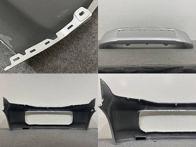 スペーシア MK42S/MM42S 純正 後期 フロント バンパー 71711-65R0 シルキーシルバーメタリック Z2S スズキ(145767)
