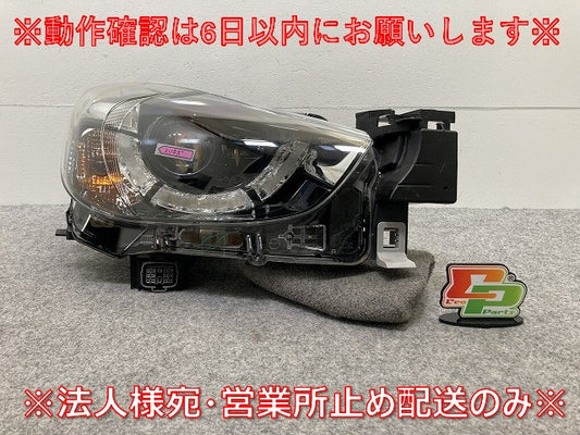 デミオ DJ/DJ3FS/DJ5FS/DJ3AS/DJ5AS 純正 前期 右 ヘッドライト/ランプ レベライザーLED 刻印Z KOITO 100-18373 マツダ(145777)