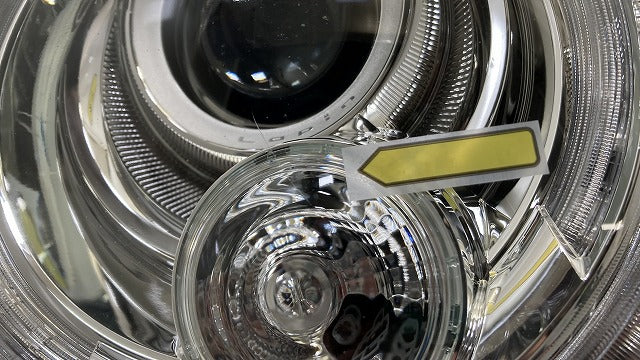 アルト ラパン HE33S 純正 左 ヘッドライト/ランプ AFS無 レベライザーキセノン HID ICHIKOH 1915 35320-80P13 スズキ(145780)