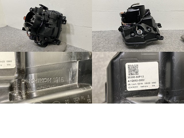 アルト ラパン HE33S 純正 左 ヘッドライト/ランプ AFS無 レベライザーキセノン HID ICHIKOH 1915 35320-80P13 スズキ(145780)