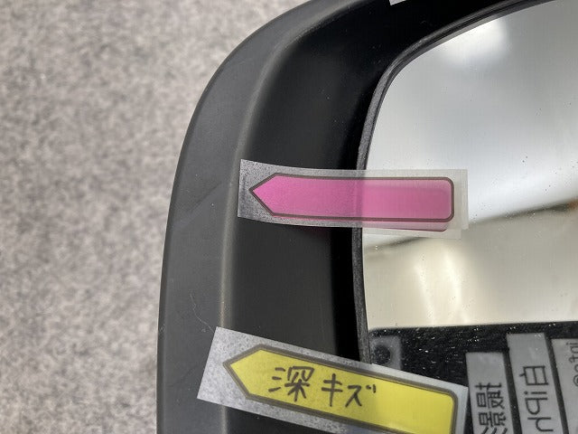 タント L375S/L385S 純正 左 ドアミラー 5線 567662 ホワイト W09 ダイハツ(145786)
