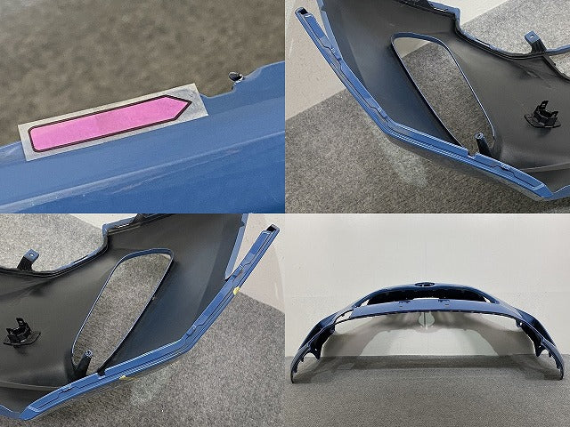 ヤリスクロス MXPB10/MXPB15 ハイブリッド/MXPJ10/MXPJ15 純正 フロント バンパー 52119-52E00/10/20/30/40/50 グレイッシュブルー(145792)