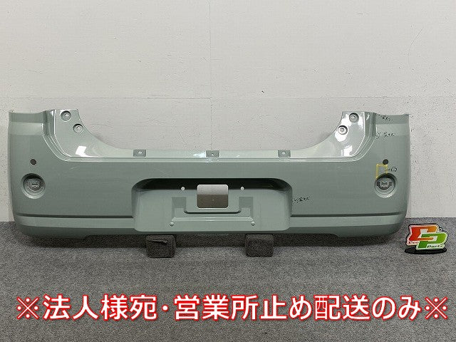 ミラ トコット LA550S/LA560S 純正 リア バンパー 52159-B2B30/40 セラミックグリーンメタリック G61 ダイハツ(145793)