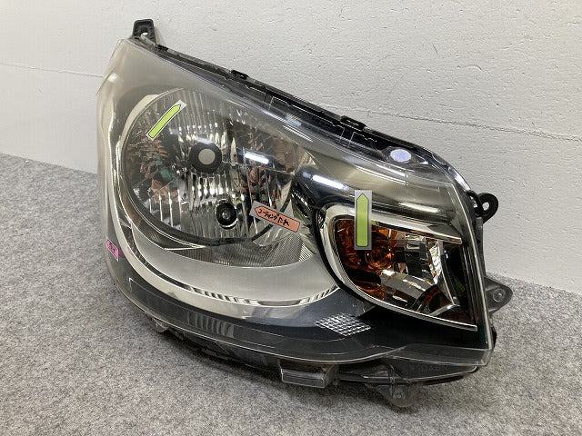 eKワゴン/デイズ B11W/B21W 純正 右 ヘッドライト/ランプ ハロゲン レベライザー STANLEY W1046 三菱(145804)