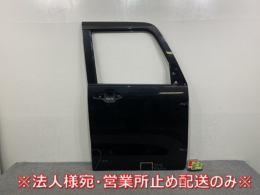 ムーヴ キャンバス/キャンパス LA850S/LA860S 純正 右 フロント ドア ブラックマイカメタリック X07 ダイハツ(145811)