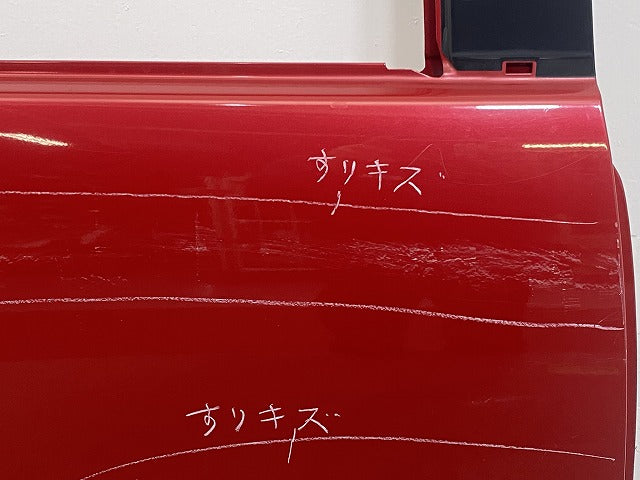 ハスラー MR31S/MR41S 純正 右 リア ドア バイザー付 フェニックスレッドパール ZLB スズキ(145812)