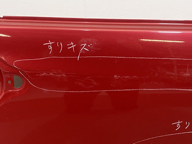 ハスラー MR31S/MR41S 純正 右 リア ドア バイザー付 フェニックスレッドパール ZLB スズキ(145812)