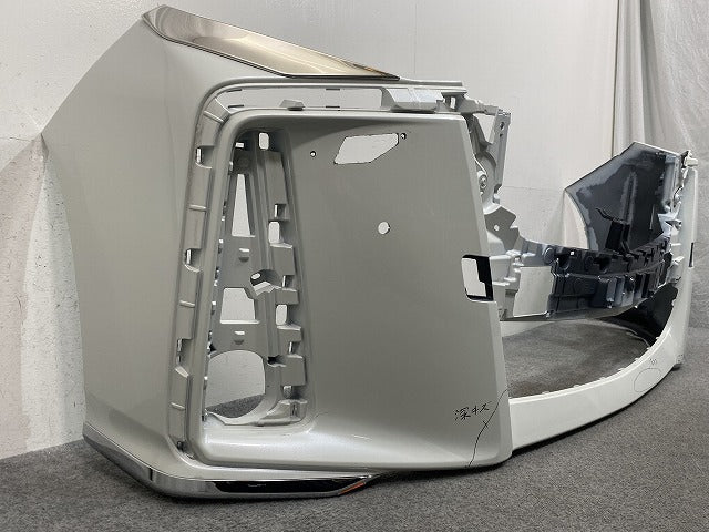アルファード S/30系/AGH30W/AGH35W/GGH30W/GGH35W/AYH30W 純正 後期 フロント バンパー 52119-58610/20 ホワイトパール(145815)