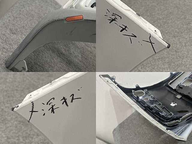 アルファード S/30系/AGH30W/AGH35W/GGH30W/GGH35W/AYH30W 純正 後期 フロント バンパー 52119-58610/20 ホワイトパール(145815)