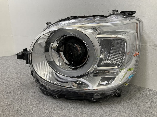 ジャンク!ムーヴ キャンバス/キャンパス LA850S/LA860S 純正 左 ヘッドライト/ランプ LED レベライザー 刻印RL KOITO 100-6908D(145816)