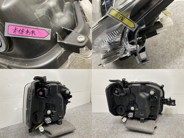 ジャンク!ムーヴ キャンバス/キャンパス LA850S/LA860S 純正 左 ヘッドライト/ランプ LED レベライザー 刻印RL KOITO 100-6908D(145816)