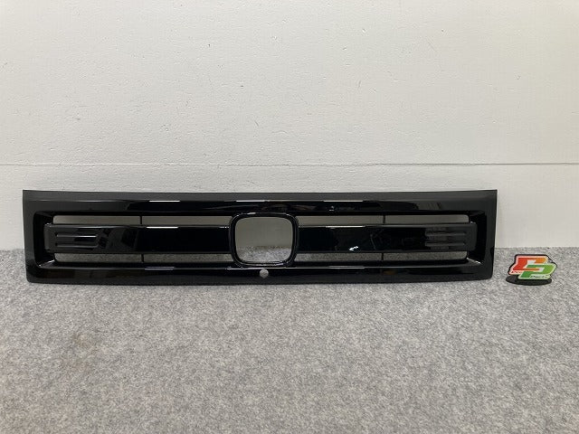 新車取り外し!N-BOX/NBOX Nボックス JOY JF5/JF6 純正 フロント グリル カメラ穴付 71201-39L-003 クリスタルブラックパール (145818)