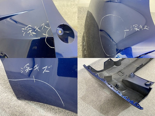 オーラ AURA/ノート NOTE FE13/FSNE13/E13/SNE13 純正 前期 リア バンパー 85022 6XL0H オーロラフレアブルーパール RAY 日産(145832)