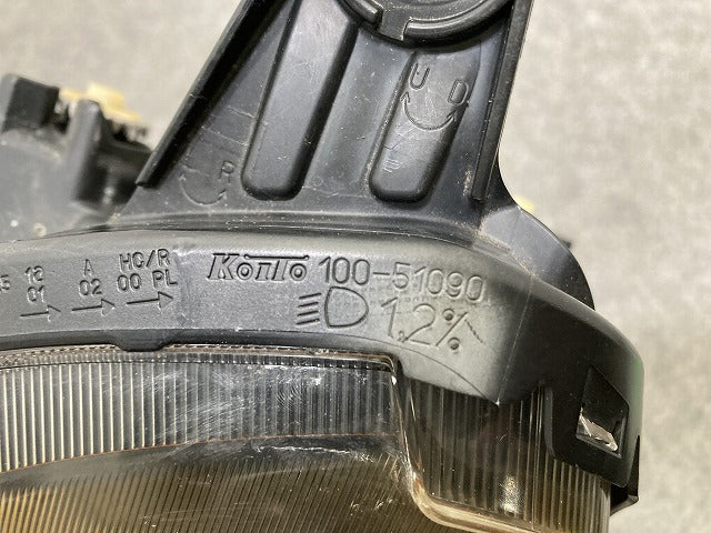 ミライース/ピクシスエポック/プレオプラス LA300S/LA310S/LA300A 純正 後期 左 ヘッドライト レベライザーハロゲン 100-51090(145838)