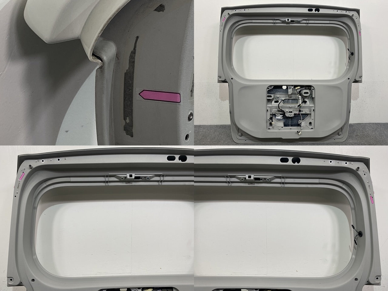 タント LA600S/LA610S 純正 リアゲート/バックドア/リアハッチ 内張り付 67500-B2011 パールホワイトIII W24 ダイハツ(145840)