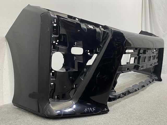 ヴォクシー VOXY 80系/ZRR80W/ZRR85W/ZRR80G/ZRR85G/ZWR80W/ZWR80G 純正 後期 フロント バンパー 52119-28L60/20 ブラック(145849)