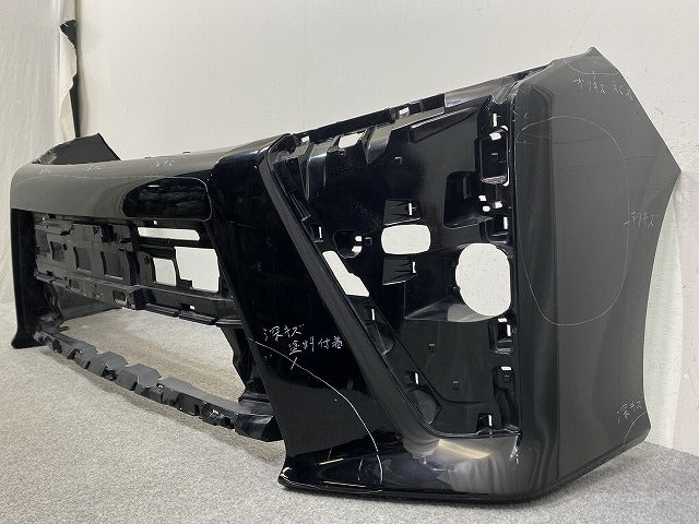 ヴォクシー VOXY 80系/ZRR80W/ZRR85W/ZRR80G/ZRR85G/ZWR80W/ZWR80G 純正 後期 フロント バンパー 52119-28L60/20 ブラック(145849)
