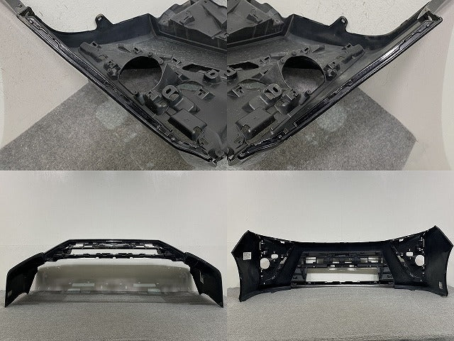 ヴォクシー VOXY 80系/ZRR80W/ZRR85W/ZRR80G/ZRR85G/ZWR80W/ZWR80G 純正 後期 フロント バンパー 52119-28L60/20 ブラック(145849)