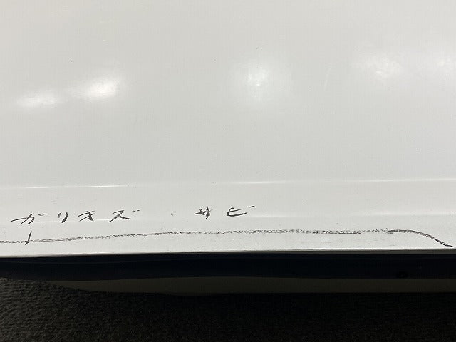 オッティ/eKワゴン H92W/H82W 純正 左 フロント ドア 内張りドアモールバイザーガラス付 ホワイトパール(3コートパール) SLN 日産(145851)