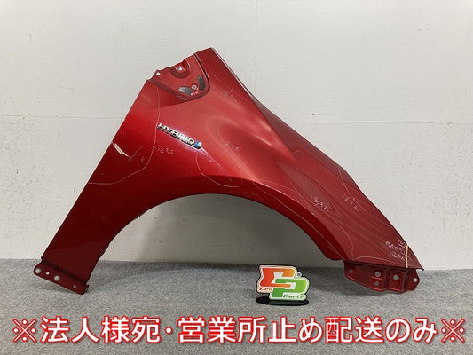 プリウス 50系/ZVW50/ZVW51/ZVW55 純正 右 フロント フェンダー エモーショナルレッド トヨタ(145868)