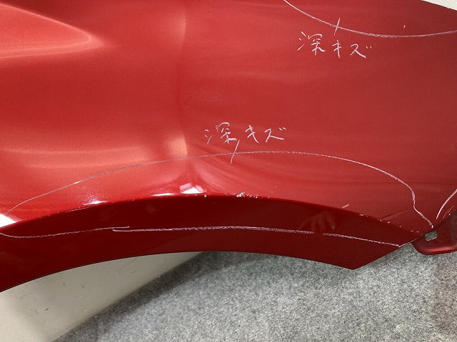 プリウス 50系/ZVW50/ZVW51/ZVW55 純正 右 フロント フェンダー エモーショナルレッド トヨタ(145868)