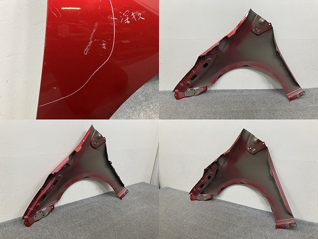 プリウス 50系/ZVW50/ZVW51/ZVW55 純正 右 フロント フェンダー エモーショナルレッド トヨタ(145868)